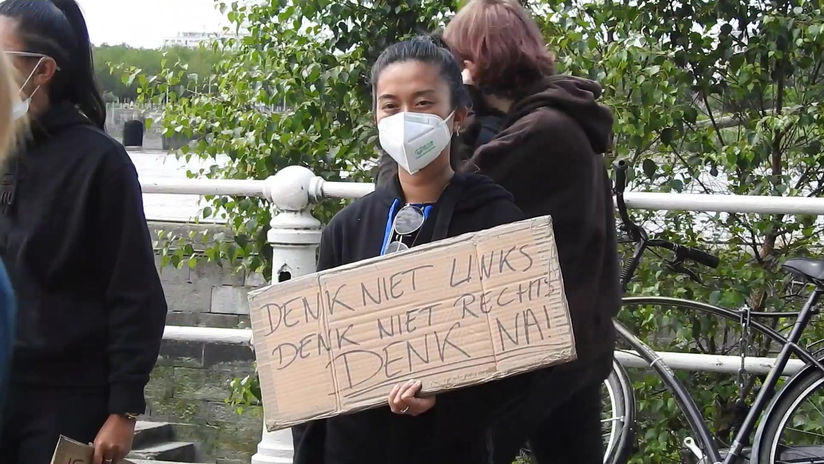 Meer dan duizend manifestanten verzamelen voor BLM protest